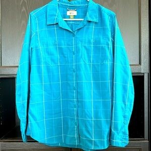 Teal Button Down shirt